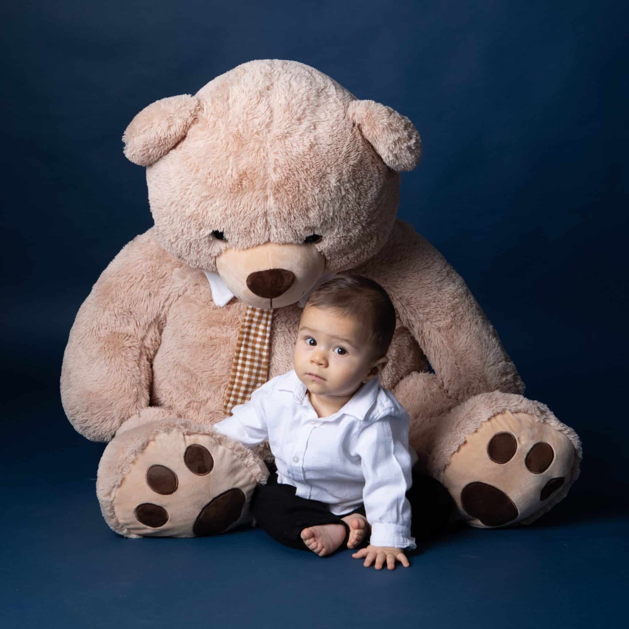 Portrait enfant avec doudou photographe Nice