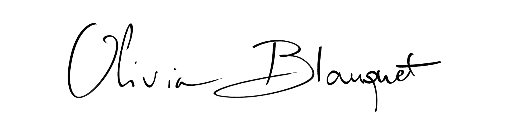 Signature Olivia Blanquet